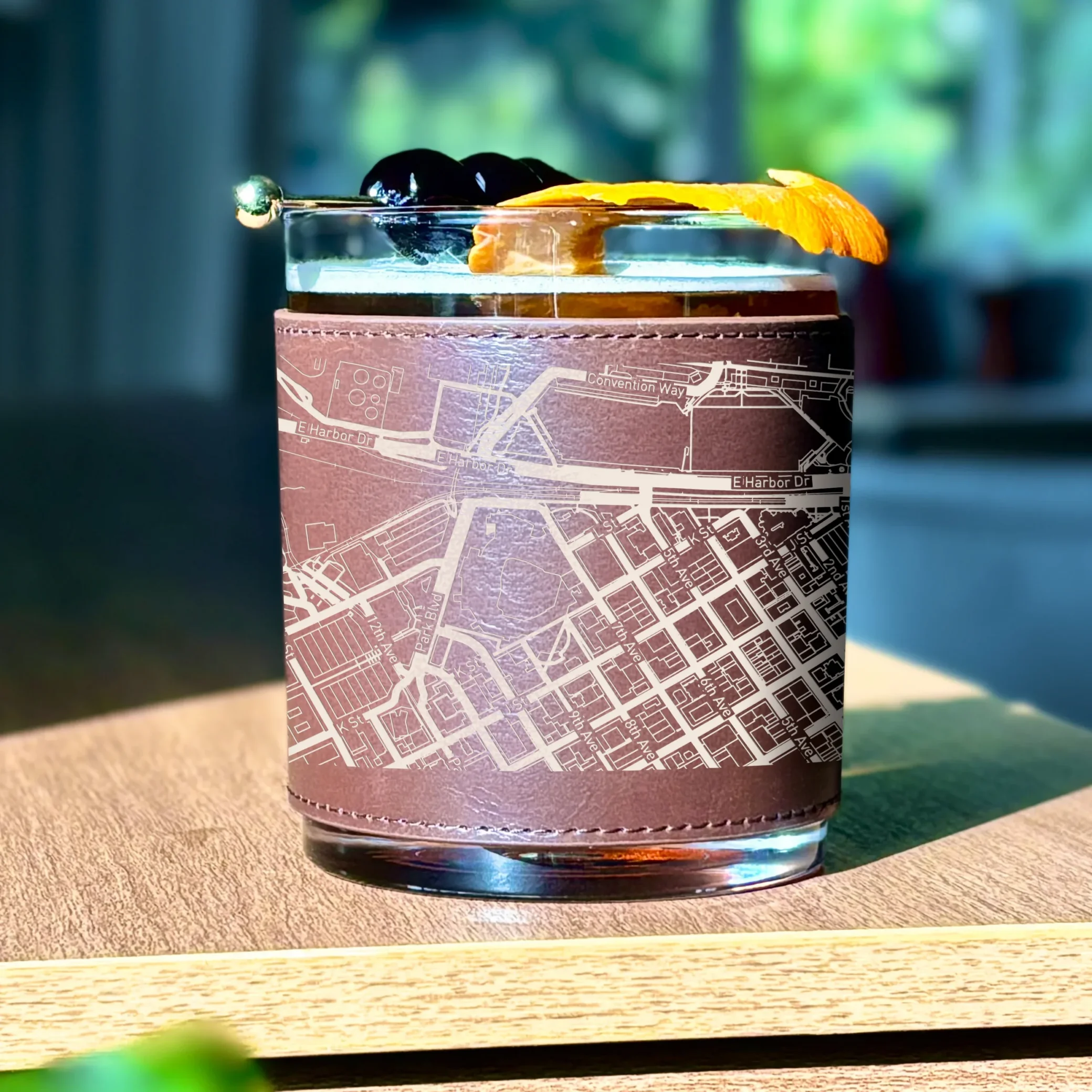 Alternative view of The Burgundy "Scotchy Scotch" Set